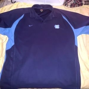Nike Vintage Fall 90s North Carolina Tar Heels Mesh Team Basketball Polo XXL